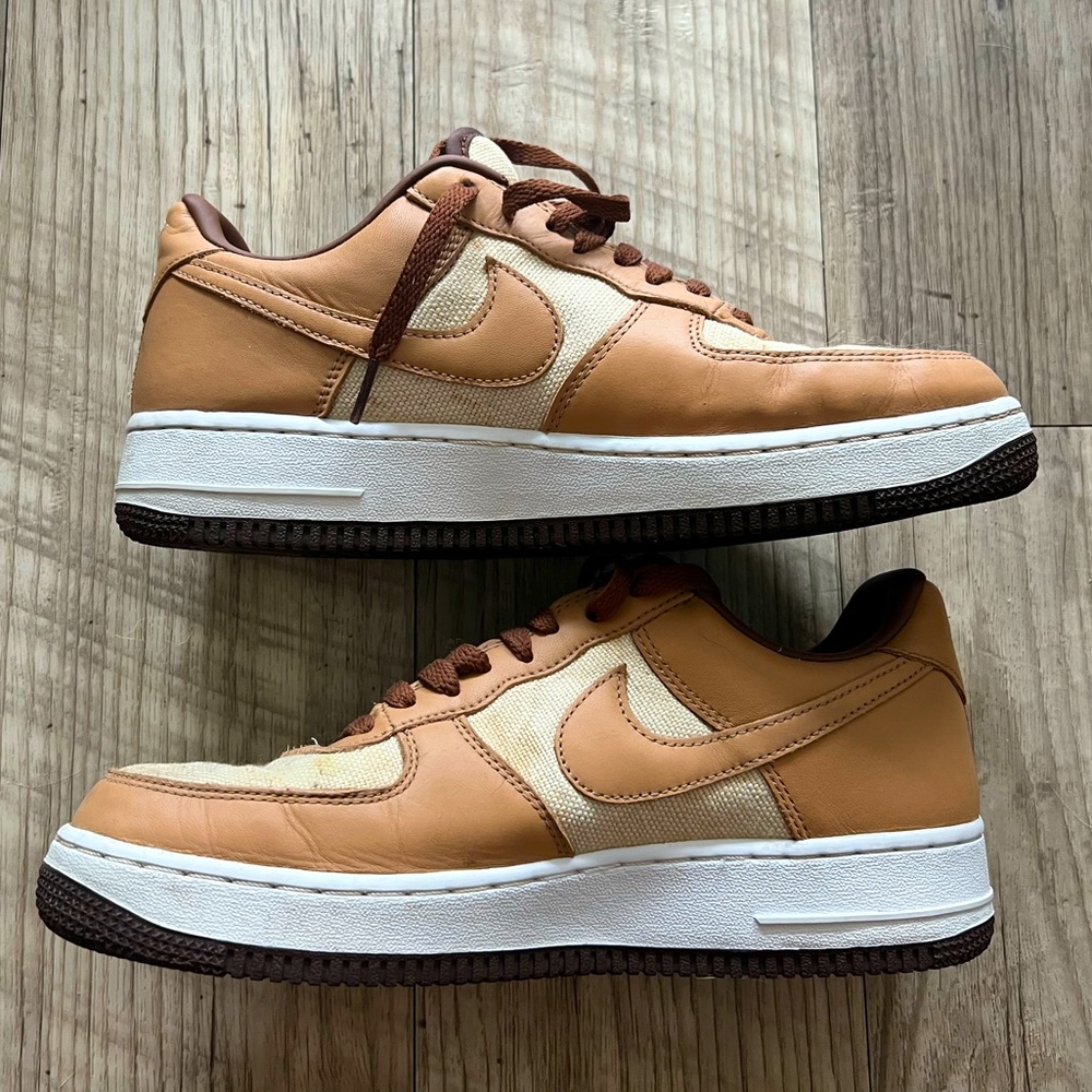 Nike Airforce 1s - Canvas / Leather